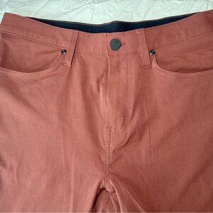 01. Algo Performance Pants Men’s 28*32 Moisture Wicking Stretch Bitter Chocolate